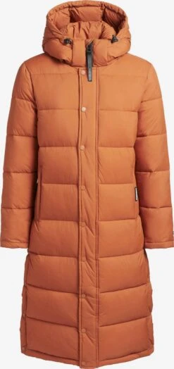 Khujo Manteaux Dhiver Manteau D’hiver Corinna Femme Cognac