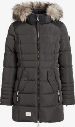 Khujo Manteaux Dhiver Manteau D’hiver Amaray Femme Anthracite