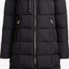 Khujo Manteaux Dhiver Manteau D’hiver Aruba Femme Noir -Khujo 03e78c91669380f31545150255717b65