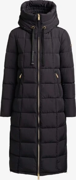 Khujo Manteaux Dhiver Manteau D’hiver Aruba Femme Noir