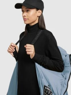 Khujo Manteaux Dhiver Manteau D’hiver Femme Bleu Clair -Khujo 051c9094169c3b893affa1c5c58d97b8