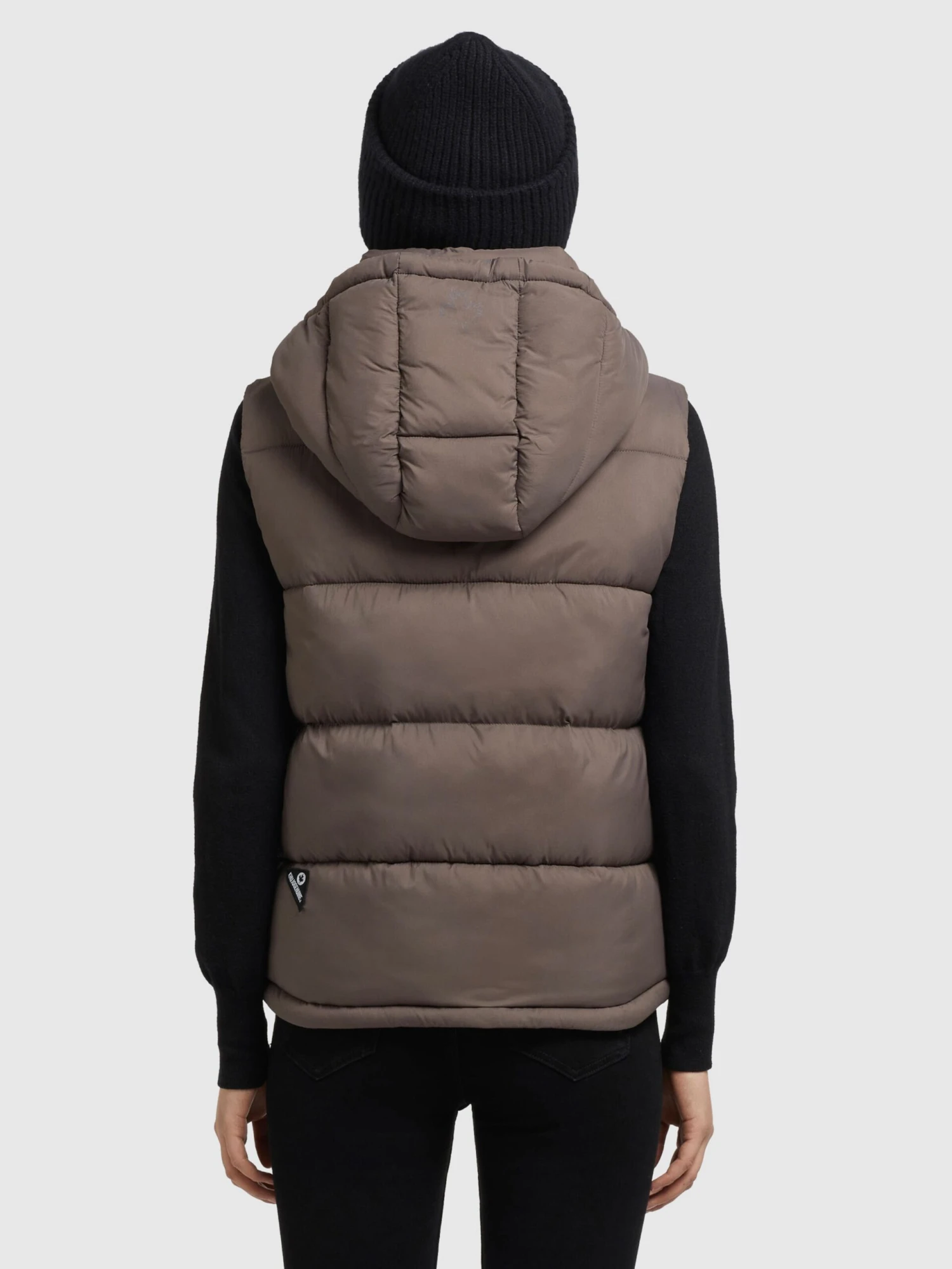 Khujo Vestes Sans Manches Gilet Eden Femme Moka 6 Khujo Vestes Sans Manches Gilet Eden Femme Moka – Image 4