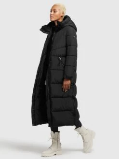 Khujo Manteaux Dhiver Manteau D’hiver Shimanta 2 Femme Noir -Khujo 06fc469541f79df658f3303c0b62f786