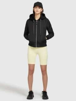 Khujo Vestes De Mi-saison Veste Mi-saison Persee Femme Noir -Khujo 072120ea3263dd33c7a32fa16085bc2e