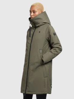 Khujo Manteaux De Mi-saison Manteau Mi-saison LISAD Femme Kaki 14 Khujo Manteaux De Mi-saison Manteau Mi-saison LISAD Femme Kaki -Khujo 080ea4a704deb8d6b7baf157efd116c7