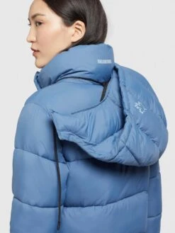 Khujo Manteaux Dhiver Manteau D’hiver Julina Femme Bleu -Khujo 09e29167cabbb1fcd0af084fb1f2e609