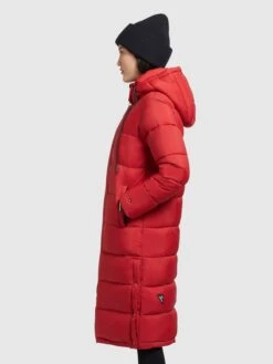 Khujo Manteaux Dhiver Manteau D’hiver Julina Femme Rouge -Khujo 0c995b43b9c7383afe60feb4b3f3964b