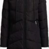 Khujo Manteaux Dhiver Manteau D’hiver Huba Femme Noir