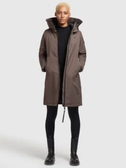 Khujo Manteaux De Mi-saison Manteau Mi-saison Lisad Femme Moka 12 Khujo Manteaux De Mi-saison Manteau Mi-saison Lisad Femme Moka -Khujo 0fdd8139824c6fded2a79a54f9c8048d