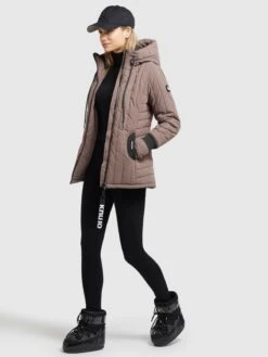 Khujo Vestes De Mi-saison Veste Mi-saison Tweety Prime Femme Rose -Khujo 105eada0f38bf02b1601877edb771b13