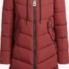 Khujo Manteaux Dhiver Manteau D’hiver Ayleena Femme Rouge Rouille -Khujo 11927e1733de9a2d952c7486416af332