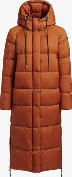 Khujo Manteaux Dhiver Manteau D’hiver LAMERA Femme Orange