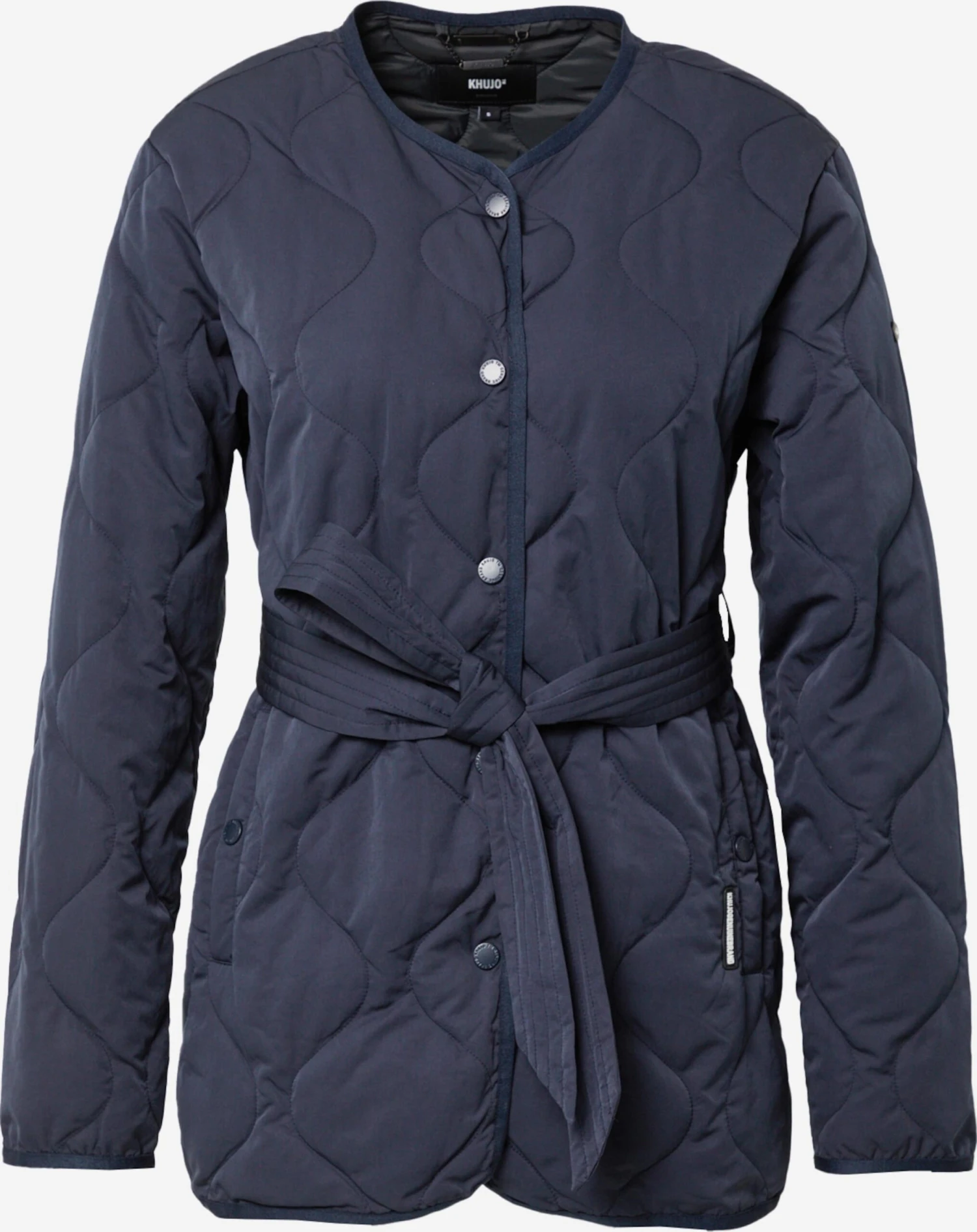 Khujo Vestes De Mi-saison Veste Mi-saison Yuna Femme Bleu Foncé 3 Khujo Vestes De Mi-saison Veste Mi-saison Yuna Femme Bleu Foncé