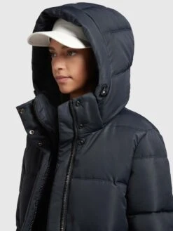 Khujo Vestes Dhiver Veste D’hiver Werola 2 Femme Bleu Nuit -Khujo 1c4522c70ad2ef8c27dd9ce111217f09