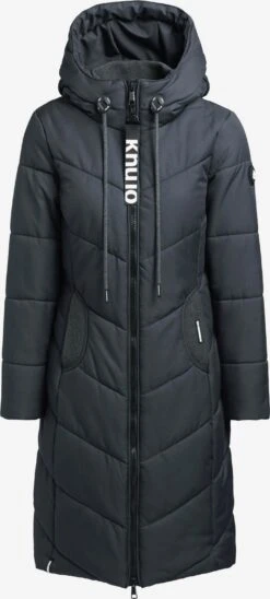 Khujo Manteaux Dhiver Manteau D’hiver Aribay Femme Bleu Nuit