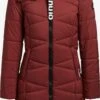 Khujo Manteaux De Mi-saison Manteau Mi-saison Fitt Light Femme Rouge Rouille -Khujo 208a21658f4649c90e5c19a69679bcc3