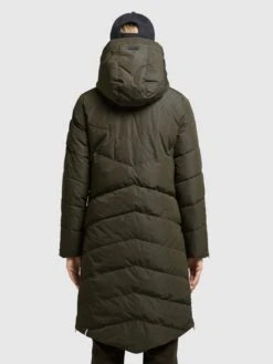 Khujo Manteaux Dhiver Manteau D’hiver Huba Femme Vert Foncé -Khujo 20c8d3251c4604223d56715cded34801