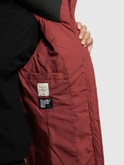 Khujo Vestes Dhiver Veste D’hiver Tweety Femme Rouge Rouille -Khujo 20efb0c2a8fa76bacdc39b518e8a2d77