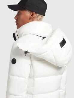 Khujo Vestes Dhiver Veste D’hiver Fala Femme Blanc -Khujo 21cd8385f7e9247834f28e179850d284