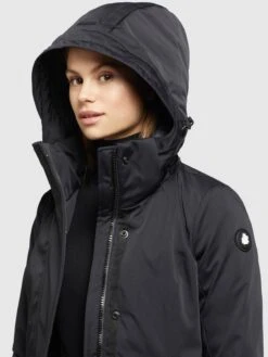 Khujo Manteaux Dhiver Manteau D’hiver Blossom Femme Noir -Khujo 26051547084ed94883375404982d429a