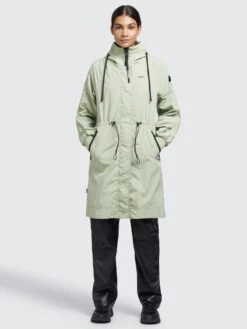 Khujo Manteaux De Mi-saison Manteau Mi-saison Silica Femme Vert Pastel 12 Khujo Manteaux De Mi-saison Manteau Mi-saison Silica Femme Vert Pastel -Khujo 266b747ffe70988f30ad38a8206ded41