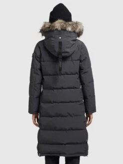 Khujo Manteaux Dhiver Manteau D’hiver LOLL Femme Anthracite -Khujo 2982216eebdb358376bc4c9018e2c5d2
