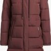 Khujo Manteaux Dhiver Manteau D’hiver Rugg Femme Rouge Carmin -Khujo 2f6392ba5e6b64526b957c214d8cac48