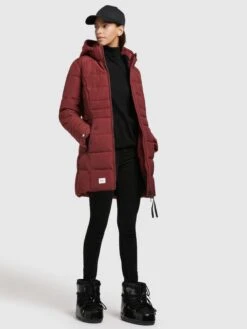 Khujo Manteaux Courts Manteau Mi-saison Amaray 3 Femme Rouge Rubis 12 Khujo Manteaux Courts Manteau Mi-saison Amaray 3 Femme Rouge Rubis -Khujo 2fede13abe39bb35ad03f7743f822aab