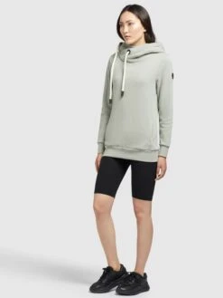Khujo Sweats à Capuche Sweat-shirt Karima Femme Menthe -Khujo 3021cc48fa8fe9489a0179922b4701c4