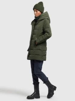 Khujo Manteaux Courts Manteau D’hiver Floyt Femme Olive 12 Khujo Manteaux Courts Manteau D’hiver Floyt Femme Olive -Khujo 38ede3aac28d3e42cd48202c35c45b17