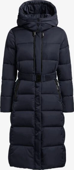 Khujo Manteaux Dhiver Manteau D’hiver Femme Bleu Nuit