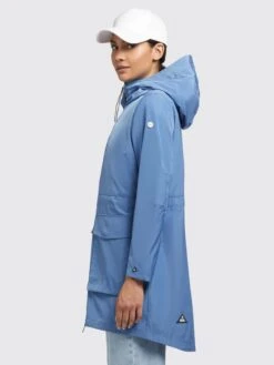 Khujo Manteaux De Mi-saison Manteau Mi-saison Ging Femme Bleu -Khujo 3e3108c7a0272fa74c420306164c95b1