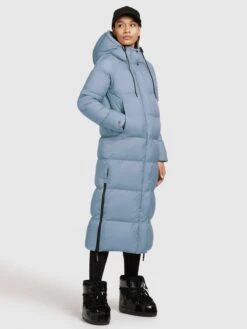 Khujo Manteaux Dhiver Manteau D’hiver Femme Bleu Clair -Khujo 3f580d8a79a135cd178f3a60ab7d73bc