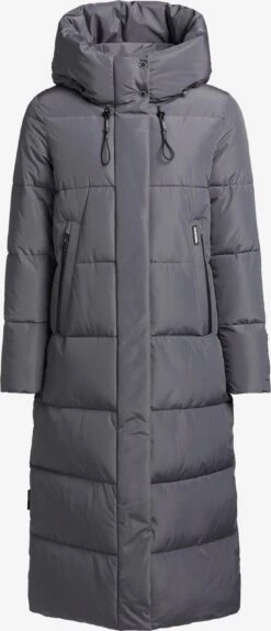 Khujo Manteaux Dhiver Manteau D’hiver Soulani Femme Pierre