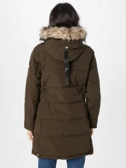 Khujo Manteaux Dhiver Manteau D’hiver Cloren Femme Olive -Khujo 414ae48b2e280e5738d22dd589082121