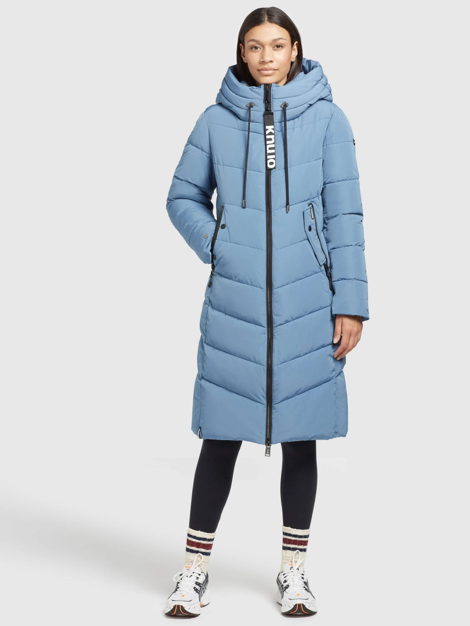 Khujo Manteaux Dhiver Manteau D’hiver Ayleena Femme Bleu Clair 5 Khujo Manteaux Dhiver Manteau D’hiver Ayleena Femme Bleu Clair – Image 3