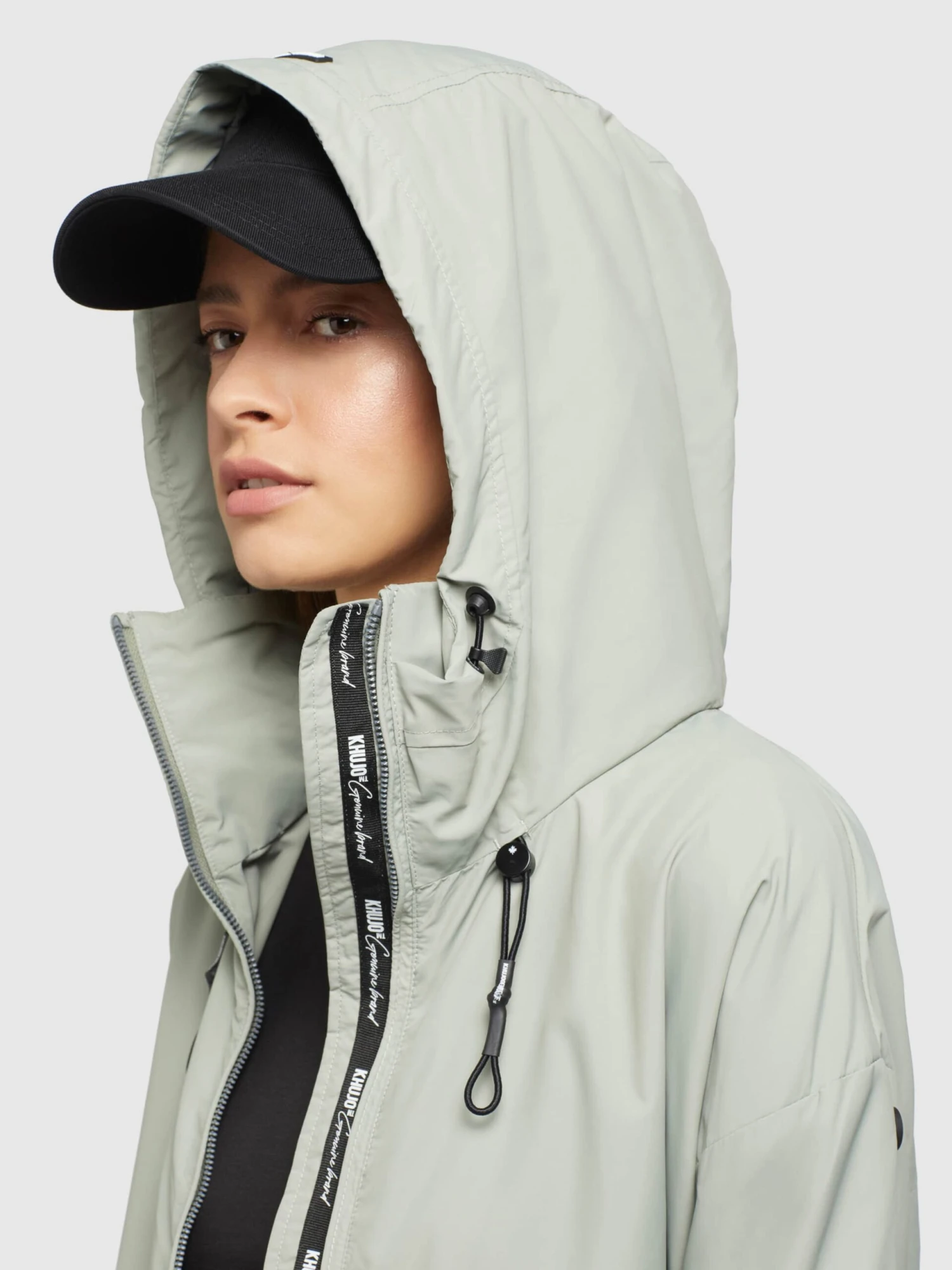 Khujo Vestes De Mi-saison Veste Mi-saison BLAIR Femme Vert Pastel 9 Khujo Vestes De Mi-saison Veste Mi-saison BLAIR Femme Vert Pastel – Image 7