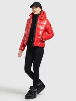 Khujo Vestes Dhiver Veste D’hiver Fala Femme Rouge 12 Khujo Vestes Dhiver Veste D’hiver Fala Femme Rouge -Khujo 47014ced7ad5a09039919c330d775c34