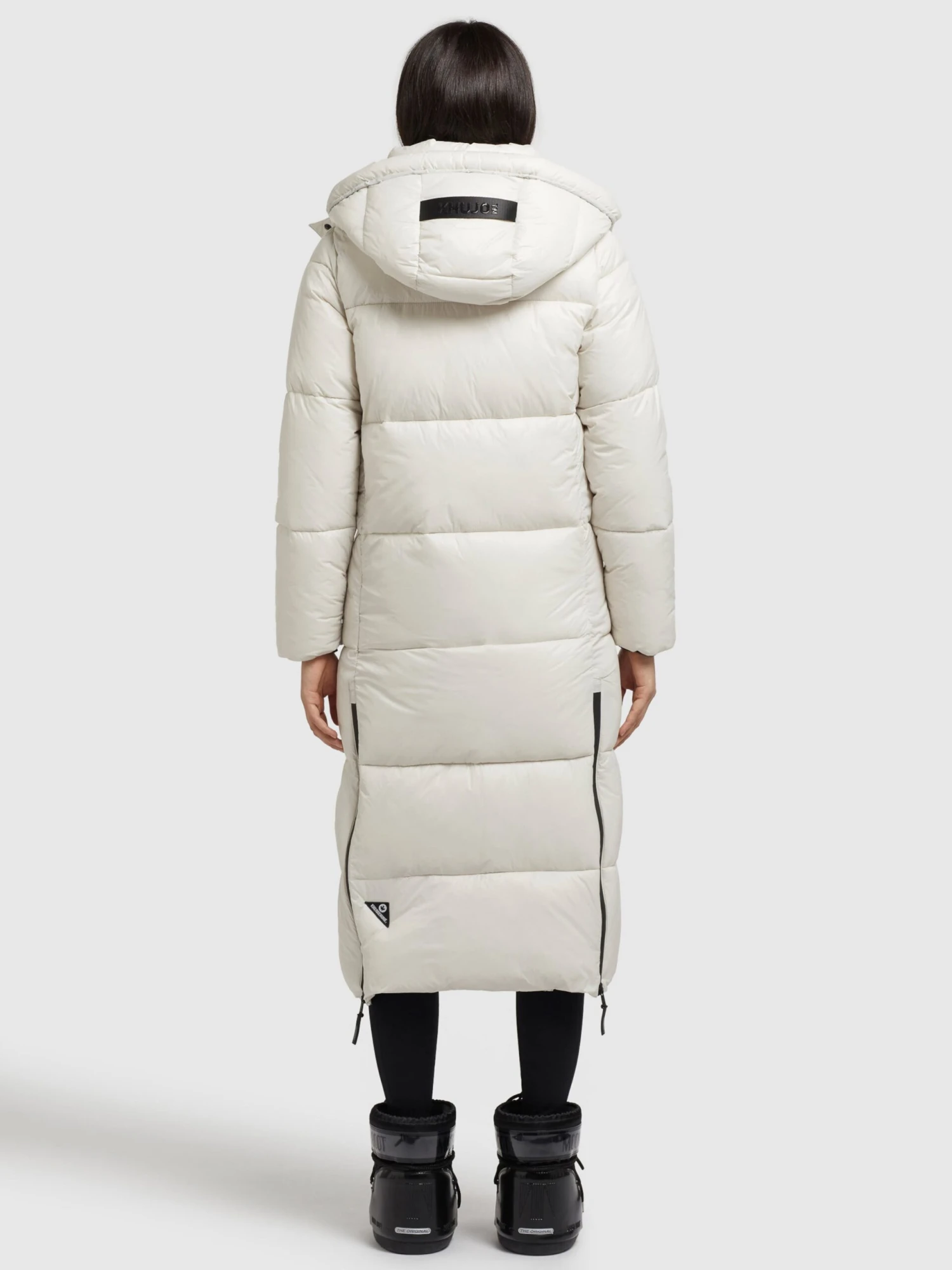 Khujo Manteaux Dhiver Manteau D’hiver Melona Femme Blanc Perle 6 Khujo Manteaux Dhiver Manteau D’hiver Melona Femme Blanc Perle – Image 4