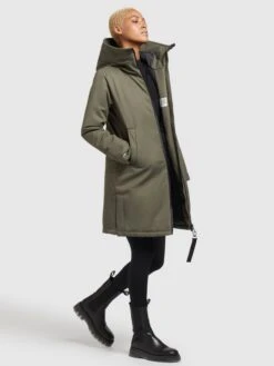 Khujo Manteaux De Mi-saison Manteau Mi-saison LISAD Femme Kaki 15 Khujo Manteaux De Mi-saison Manteau Mi-saison LISAD Femme Kaki -Khujo 4a0307c7c77e5be0eb39b63e6c318b2d