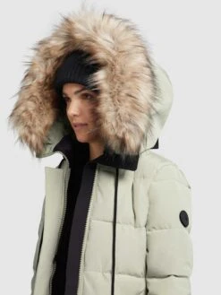 Khujo Manteaux Dhiver Manteau D’hiver Cloren Femme Menthe -Khujo 4a4a6a65da5bc2020b1a73eb0c47d305