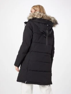 Khujo Manteaux Dhiver Manteau D’hiver Cloren Femme Noir -Khujo 4bcdf2baa6f8ccc9c9946cbd71030fde