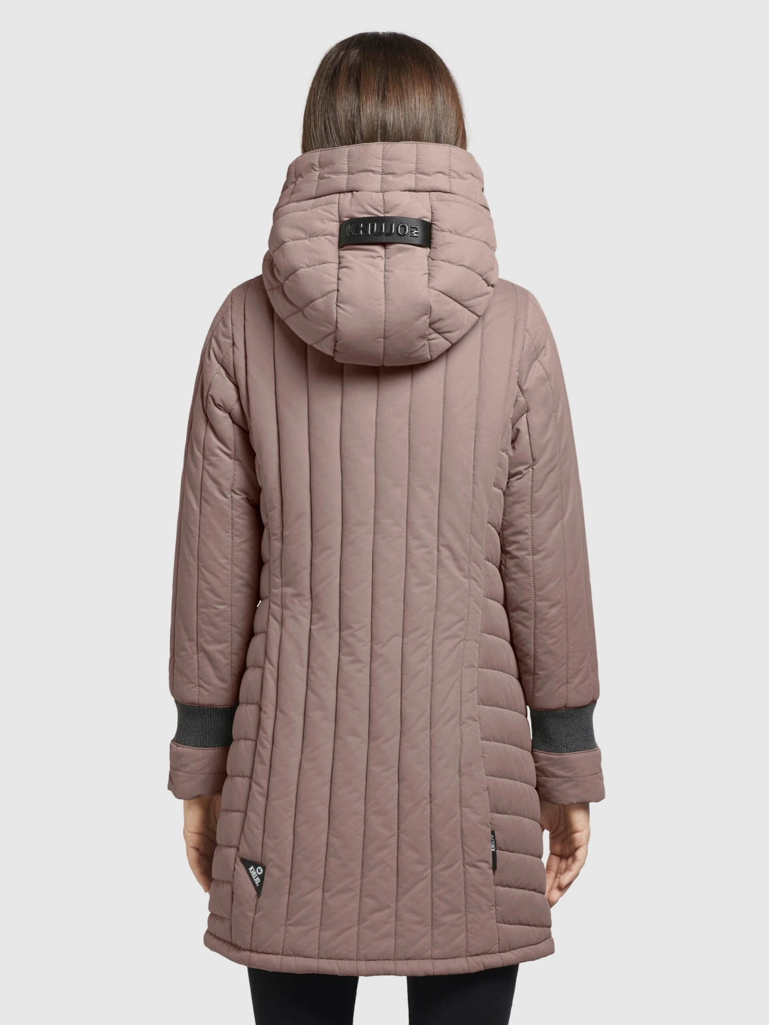 Khujo Manteaux De Mi-saison Manteau Mi-saison Jerry Femme Violet Clair 6 Khujo Manteaux De Mi-saison Manteau Mi-saison Jerry Femme Violet Clair – Image 4