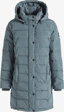 Khujo Manteaux Dhiver Manteau D’hiver Delinas Femme Bleu Pastel