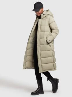 Khujo Manteaux Dhiver Manteau D’hiver Corinna Femme Menthe -Khujo 5204ce8706b232f4c34612a6c4726da8