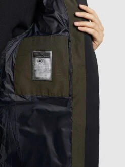 Khujo Manteaux Courts Manteau D’hiver Mats Femme Vert Foncé -Khujo 5623ff9d1e590a3ec7deb37462e18b12