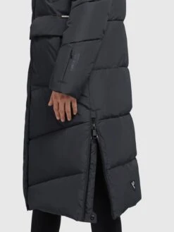 Khujo Manteaux Dhiver Manteau D’hiver Elvita Femme Bleu Foncé -Khujo 570d32246a9c08c9fb5344ba4611fb0a