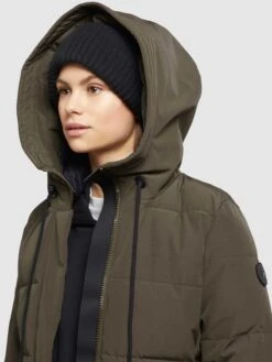 Khujo Manteaux Dhiver Manteau D’hiver Rugg Femme Olive -Khujo 584a5b782cd62b4c33ef929d5b95991a