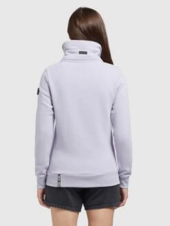 Khujo Sweats Zippés Veste De Survêtement Totsta Femme Lavande -Khujo 59b504cfde16f918e285bd917cdeff40