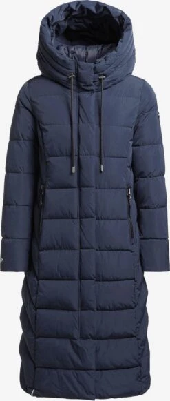 Khujo Manteaux Dhiver Manteau D’hiver Gamber Femme Bleu Foncé